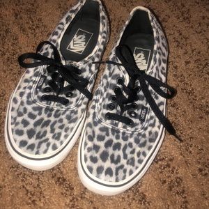 Cheetah Print Vans